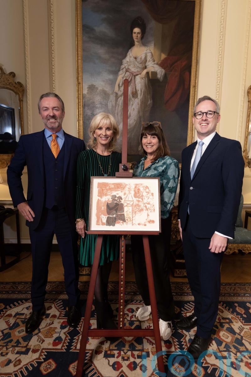 Michael Armitage print unveiled as new artwork for diplomatic buildings