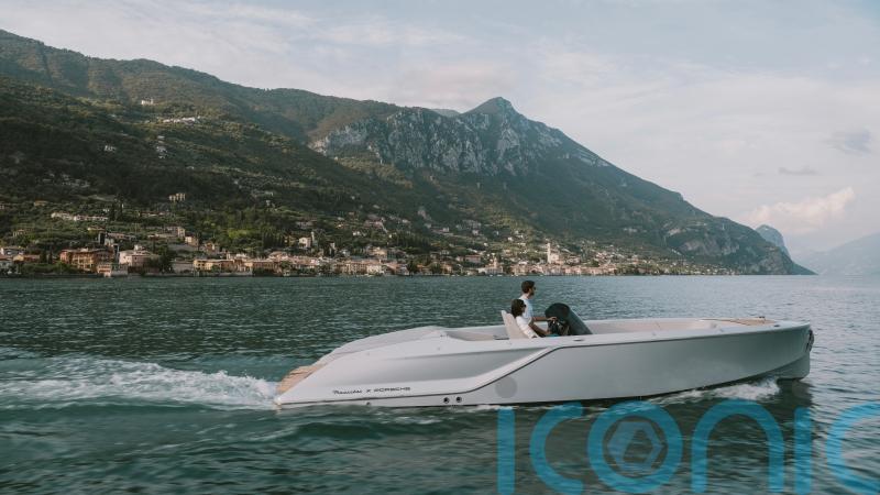 This Porsche boat is powered by the new electric Macan’s battery and motor