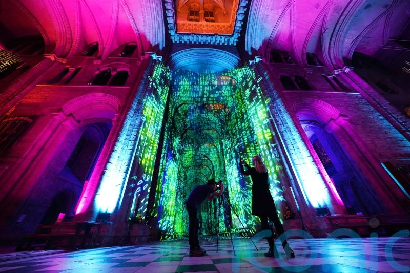 Durham Cathedral transformed in the name of science