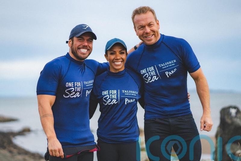 Olympians Hoy and Holmes join adventure swimmer for relay around Firth of Forth