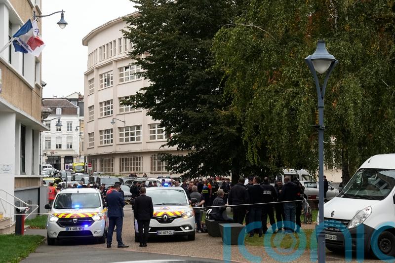 Stabbing suspect questioned night before teacher&rsquo;s death, French minister says