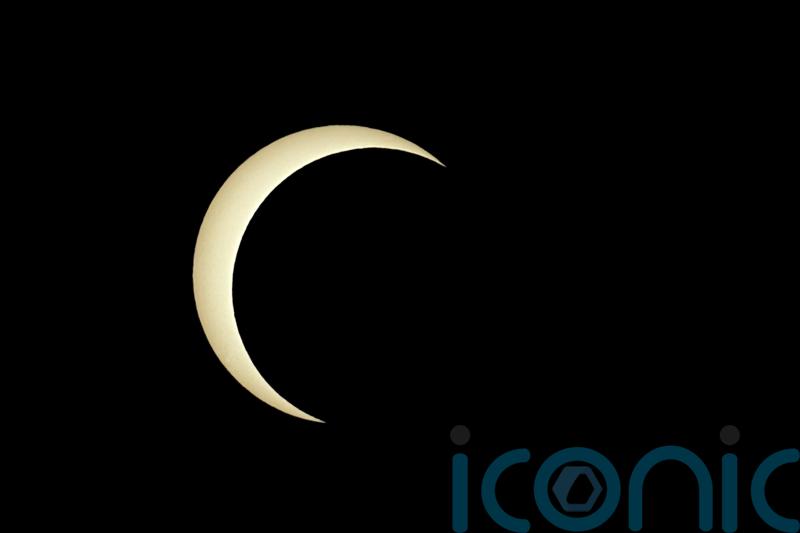 Crowds cheer as ‘ring of fire’ eclipse moves across the Americas
