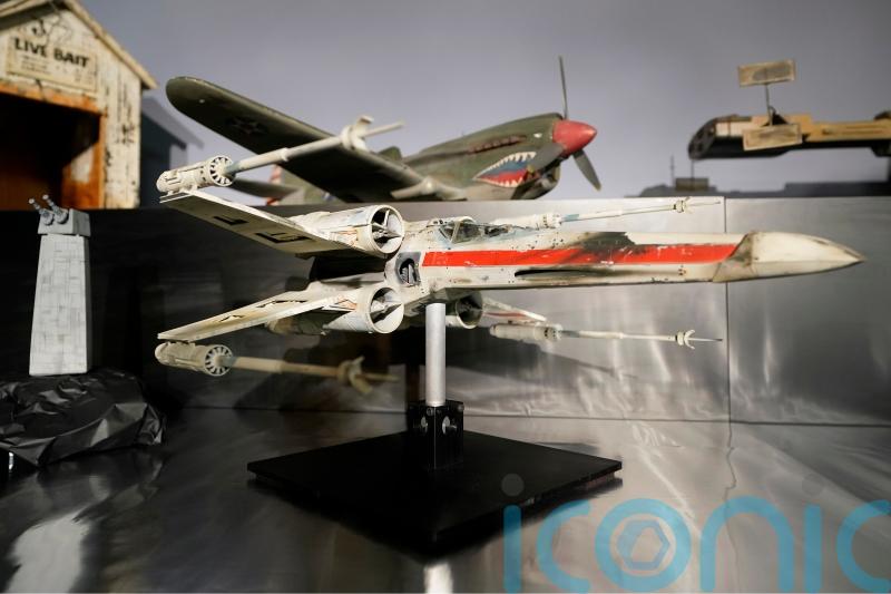Miniature Star Wars X-wing fighter fetches £2.5m at auction