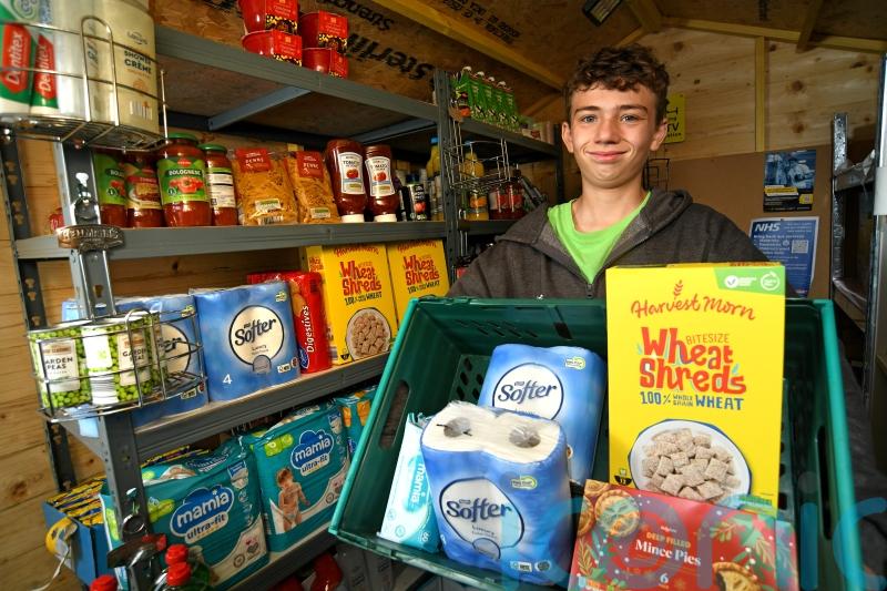 Schoolboy&rsquo;s food banks restocked after burglary thanks to supermarket donation