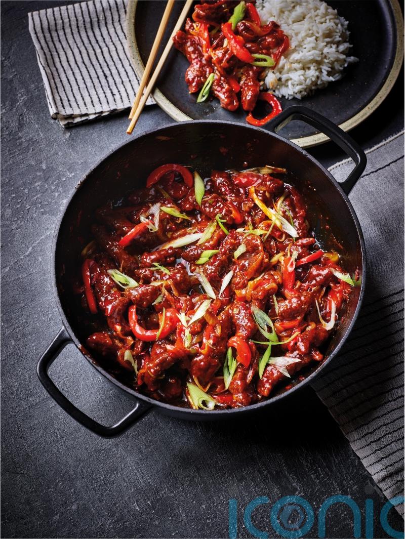 Sabrina Ghayour’s crispy, sticky harissa lamb