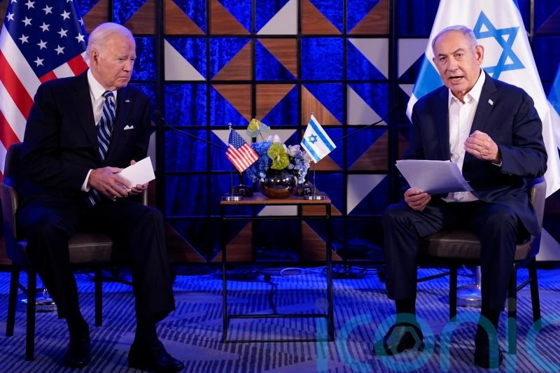 Biden says Gaza hospital blast ‘done by the other team’ and not Israel