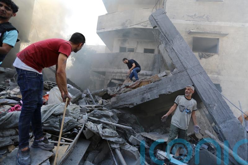 Israel will let Egypt deliver some aid to Gaza as it reels from hospital blast