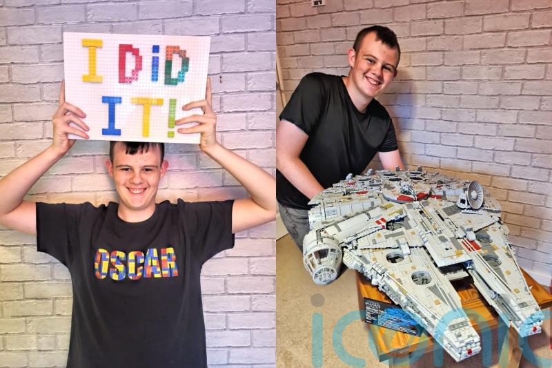 LEGO enthusiast, 17, cannot believe his luck landing ‘dream role’ being paid £11 an hour to play with LEGO all day