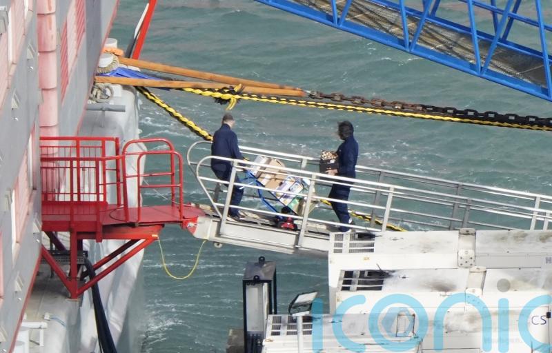 Asylum seekers set to return to barge after Legionella evacuation