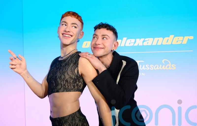 Olly Alexander unveils his own Brit Awards-inspired Madame Tussauds figure