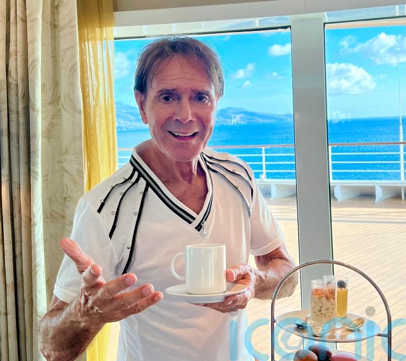 Sir Cliff takes to the seas for 2024 calendar