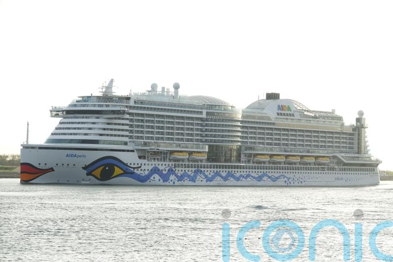 Search for cruise ship crew member reported to have gone overboard