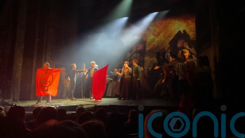 Five in custody after Just Stop Oil activists halt performance of Les Miserables