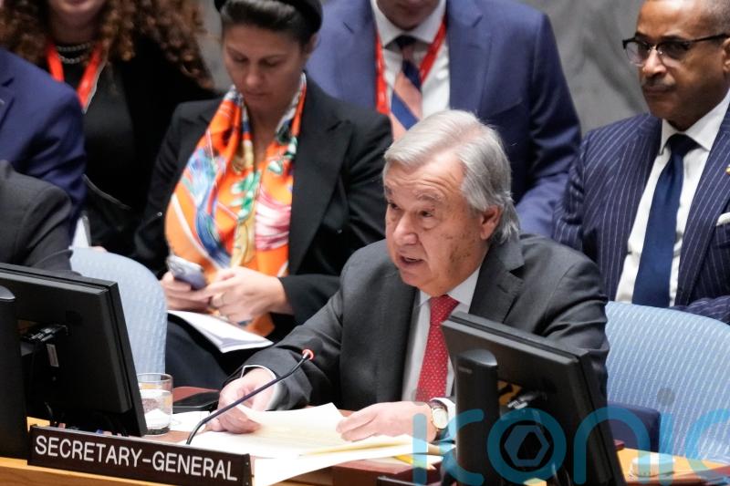 Israel accuses UN chief of justifying terrorism over Hamas attack comment