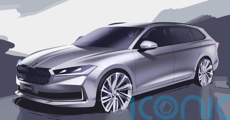 Skoda gives first look at new Superb ahead of upcoming reveal