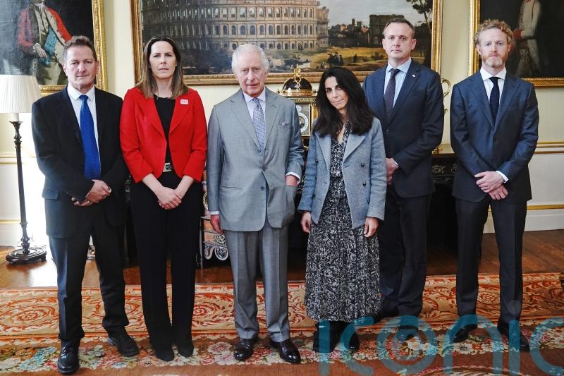 King briefed by aid agencies on ‘acute humanitarian situation’ in Gaza