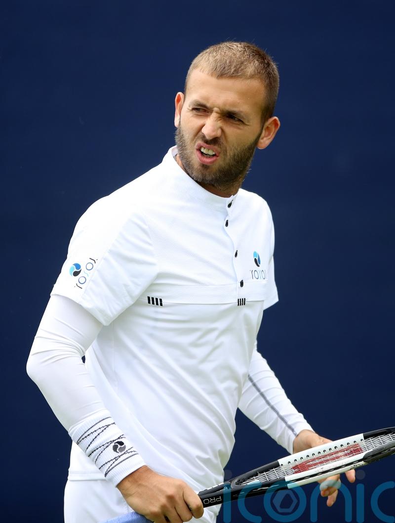 Dan Evans pulls out of Davis Cup quarter-final against Serbia due to calf injury