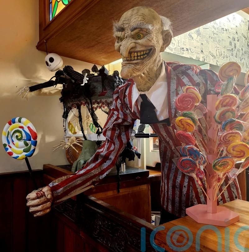 Never too much, say Halloween fans collecting thousands of decorations