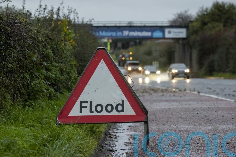 Sections of Newry under water as flooding hits Northern Ireland