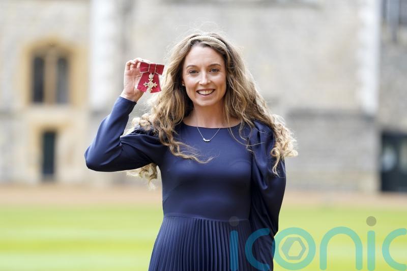 Prince George a budding triathlete, William tells Stanford while presenting MBE