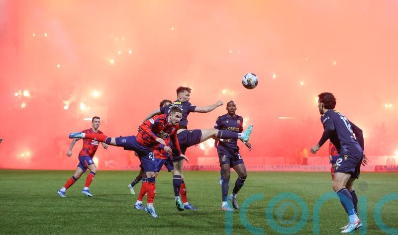 Philippe Clement only wants fire on pitch after Rangers fans light up Dundee