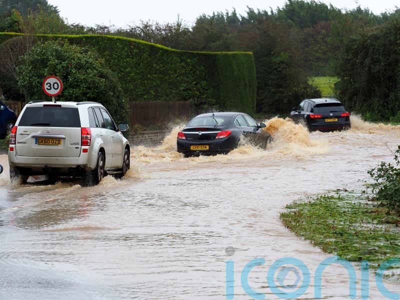 In Pictures: Storm Ciaran unleashes havoc across battered Britain
