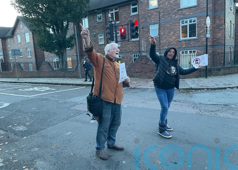 Residents protest against new Low Traffic Neighbourhood trial in Streatham