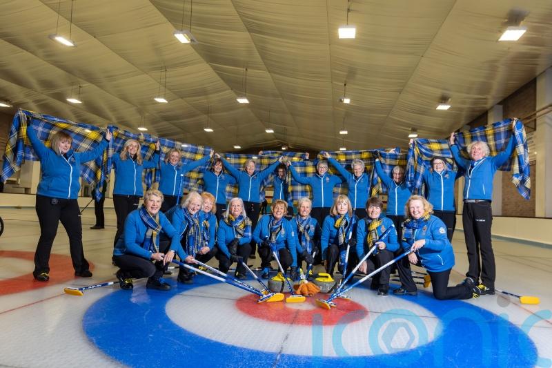 Women curlers raise funds for Doddie Weir charity while competing in Sweden