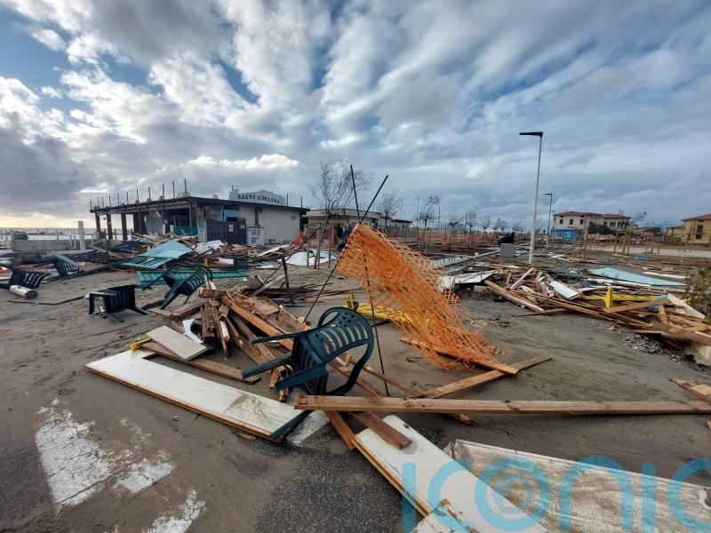 British tourist ‘has never known wind like it’ as Storm Ciaran batters Italy
