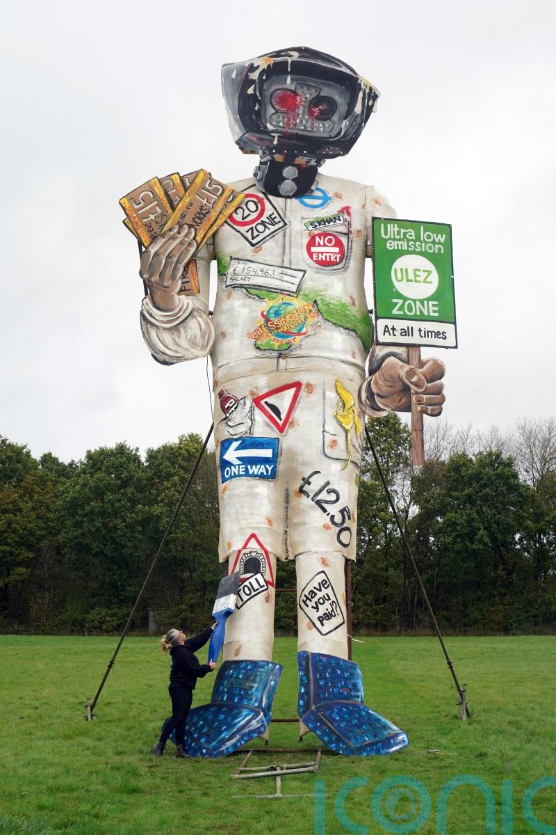 Effigy of London Mayor Sadiq Khan stars in Kent town’s bonfire night