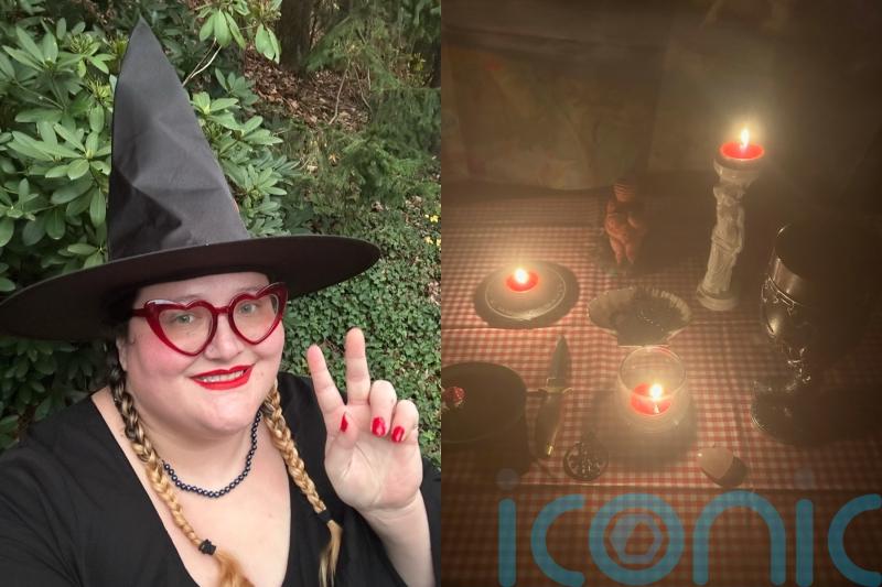 Witch who is attracted to herself achieves ‘heightened sense of fulfilment’ after self-marriage ceremony on Halloween