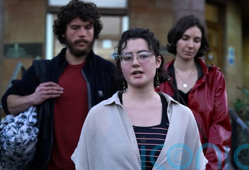 Climate protesters vow further action despite breach of the peace conviction