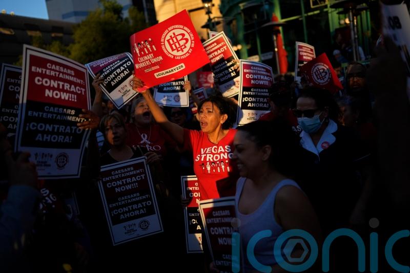 Threat of strike on Las Vegas Strip over as union agrees deal with hotel owners
