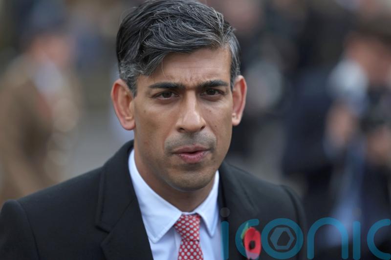 Sunak issues plea for ‘unity’ amid tensions over Gaza march on Armistice Day