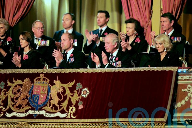 King unveils statue of his mother at Festival of Remembrance