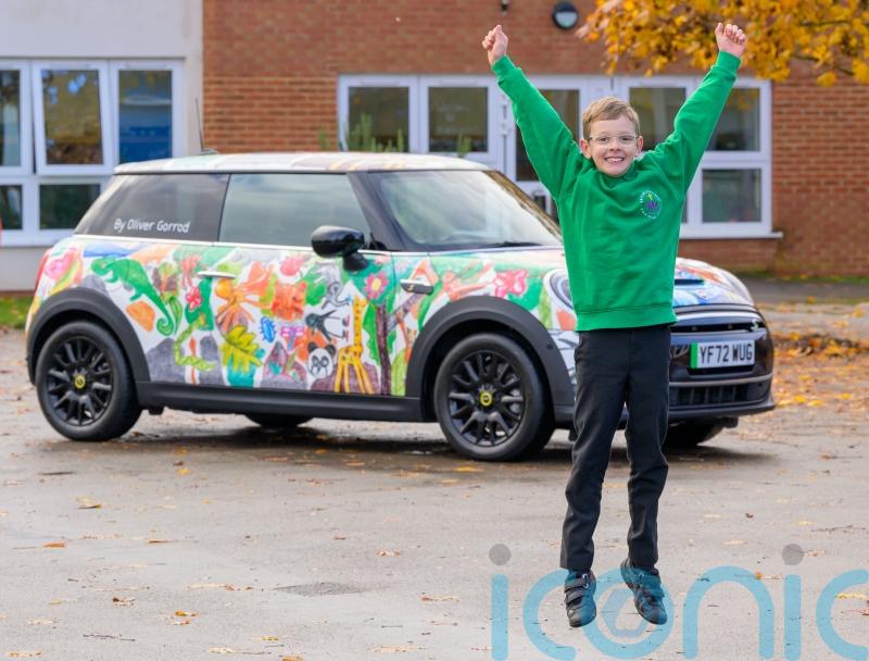 Nine-year-old creates ‘Car of the Future’ after winning competition