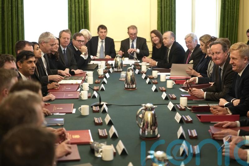 Sunak stresses ‘united team’ following dramatic reshuffle