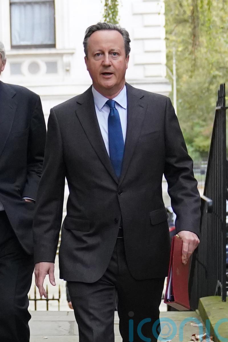 Foreign Secretary becomes Lord Cameron of Chipping Norton with new peerage