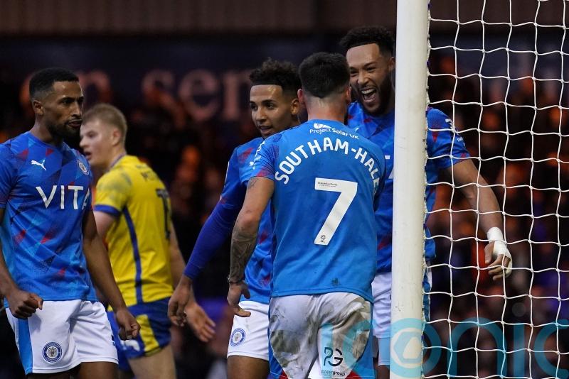 Stockport beat Colchester to equal League Two record with 12th successive win