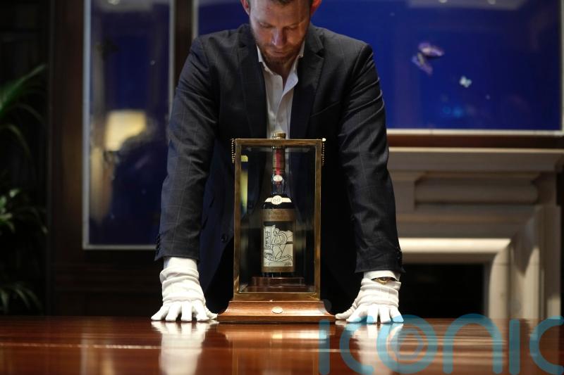 Bottle of Scotch whisky sells for record price at auction