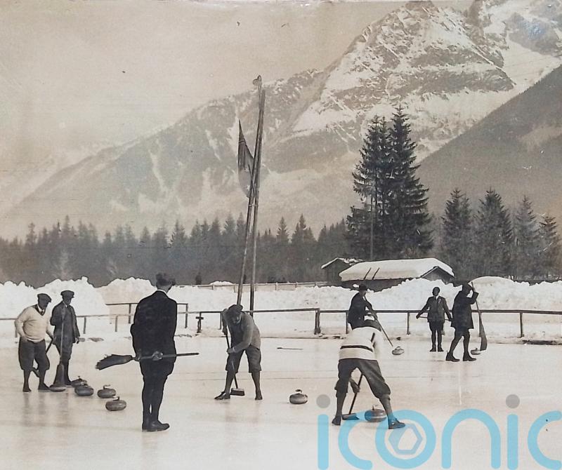 Curling medal which was Britain’s first Winter Olympics gold goes on display