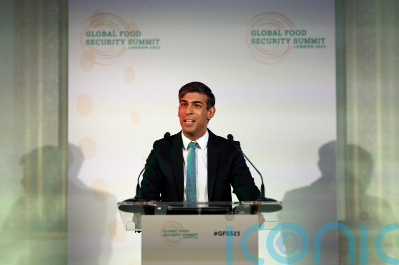 Sunak tells food summit no parent should ever watch their child starve