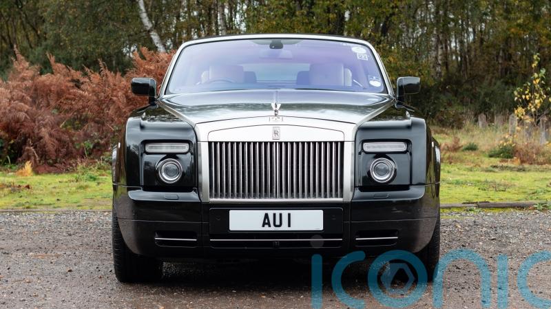 Famous Goldfinger number plate comes up for sale