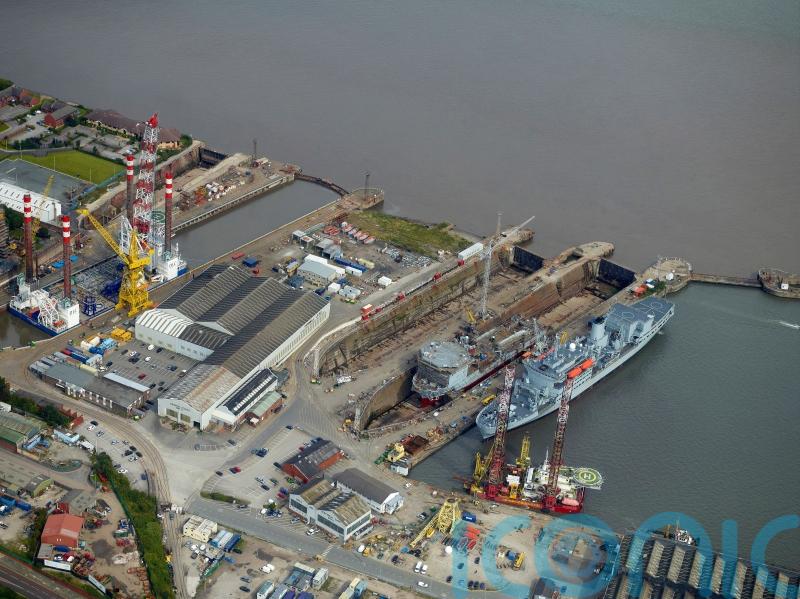 Workers at Cammell Laird shipyard vote to strike