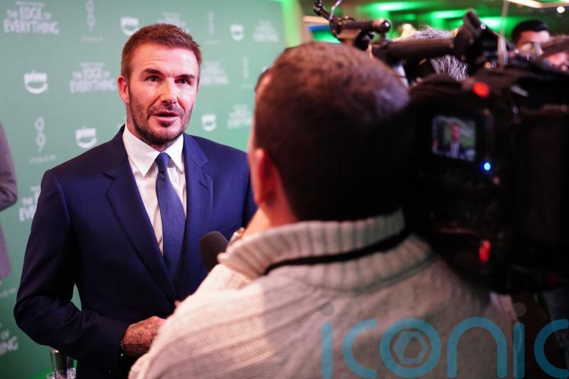 David Beckham among stars celebrating Ronnie O&rsquo;Sullivan documentary at premiere