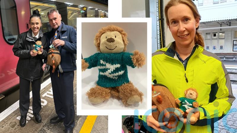Lost toy monkey returned to toddler after 600-mile rail adventure