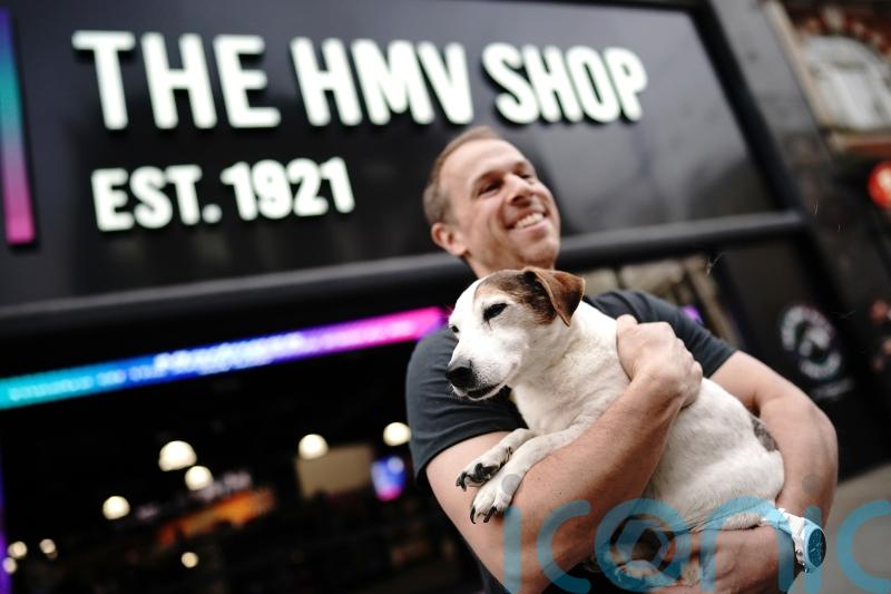 HMV returns to historic Oxford Street shop