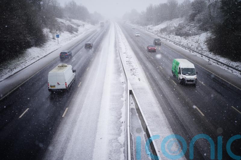 How can I drive safely in snow and ice?