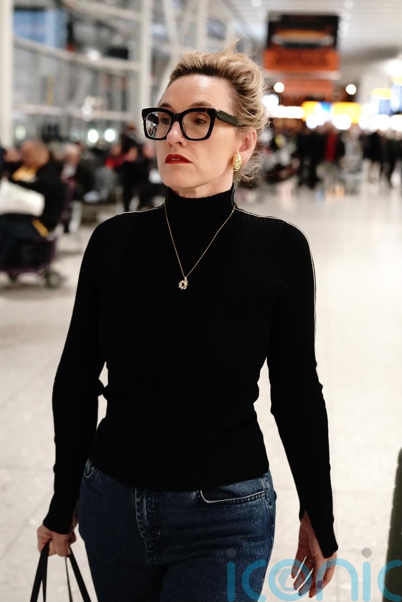 Grace Dent arrives back in London after early I’m A Celebrity exit
