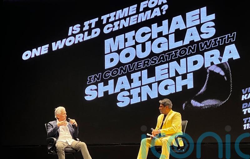 Michael Douglas honoured at International Film Festival of India